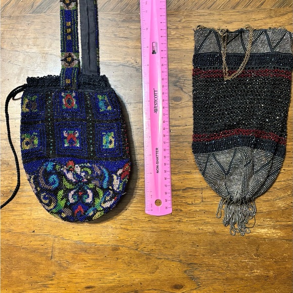 Vintage Beaded Women's Bags - Multicolor